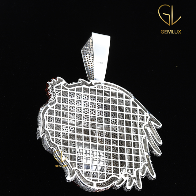 Tee Grizzley Half Men Half Beast Diamond HipHop Pendant