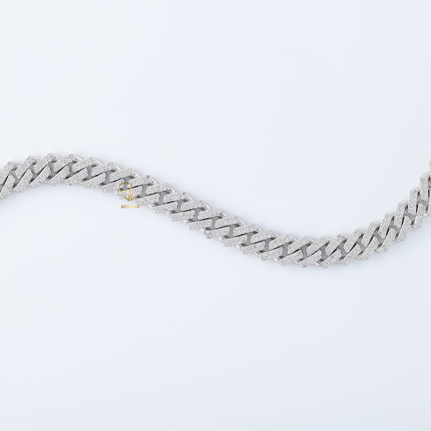 Pass Diamond Tester Iced Out Lab Grown Cuban Chain Hip Hop Inspired