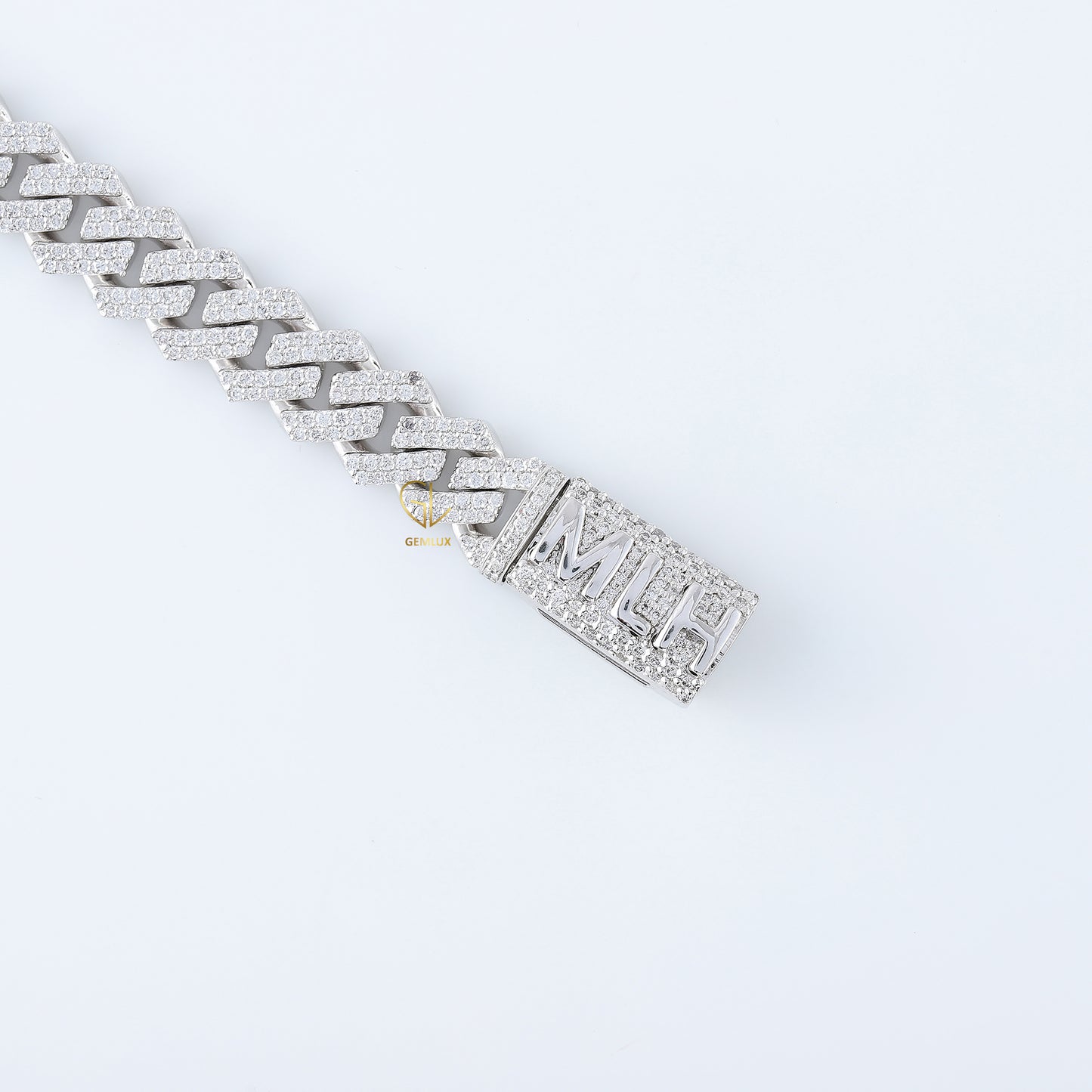 Pass Diamond Tester Iced Out Lab Grown Cuban Chain Hip Hop Inspired