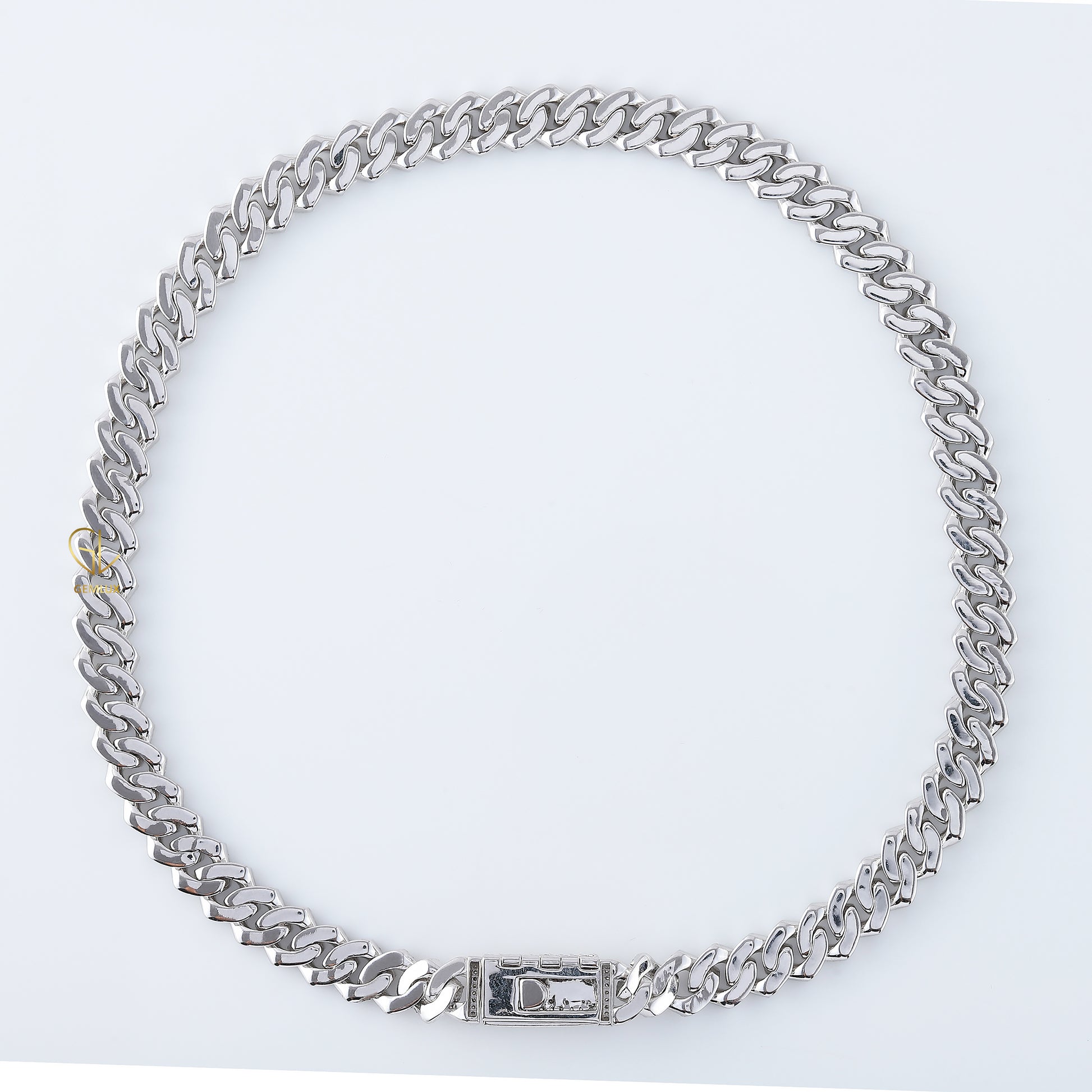 Bling Bling Moissanite Diamond Hip Hop Style Cuban Chain