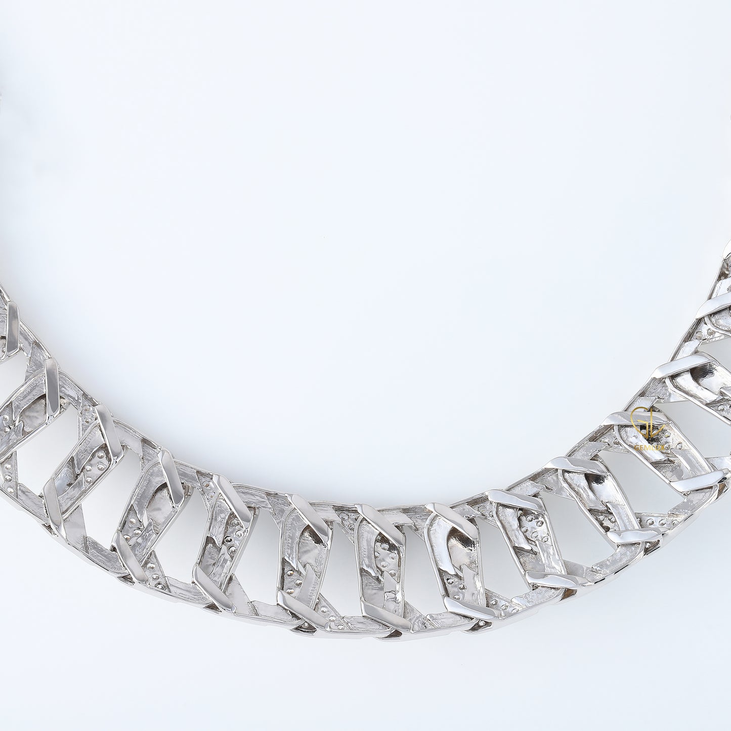 Bling Bling Lab Grown Diamond Cuban Hip Hop Bracelet For Men