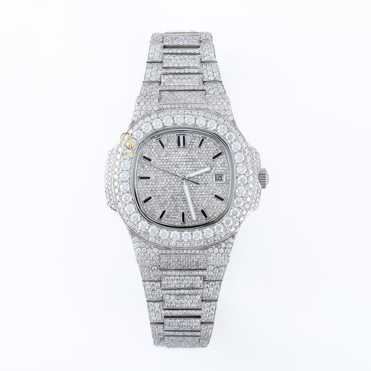 Pass Diamond Tester Iced Out VVS Moissanite Watch
