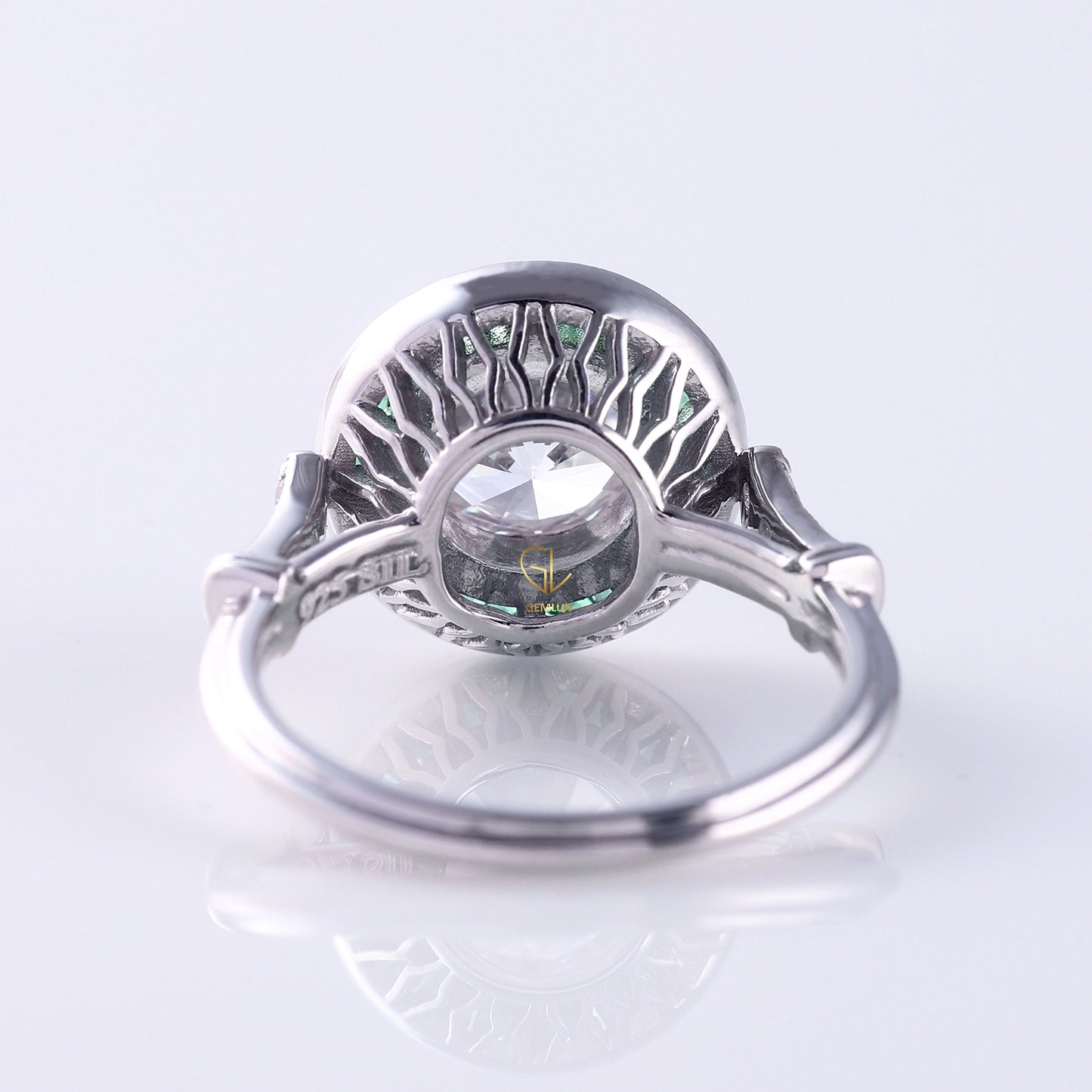 art deco ring, Round Engagement Rings, halo engagement ring, engagement rings, engagement rings for women, moissanite engagement rings