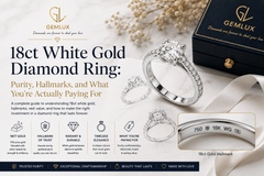 18ct White Gold Diamond Ring: Purity & Hallmarks Guide
