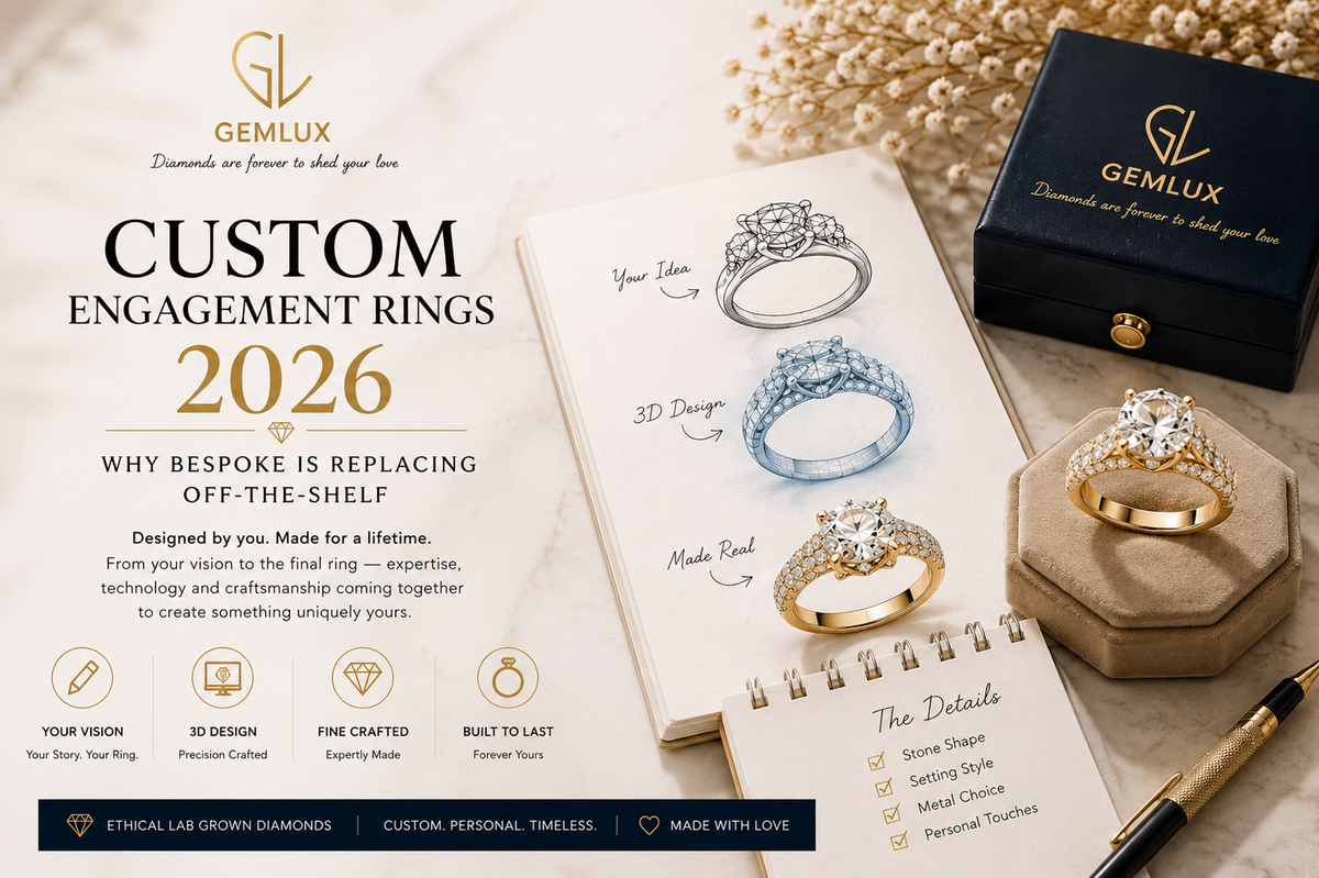 Custom Engagement Rings 2026: Why Bespoke Is Replacing Off-the-Shelf