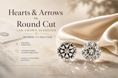 Hearts & Arrows vs Round Brilliant Diamonds | 2026 USA Diamond Guide | Gemlux Jewels