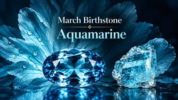March Birthstone: Aquamarine Color, Treatment & Jewelry