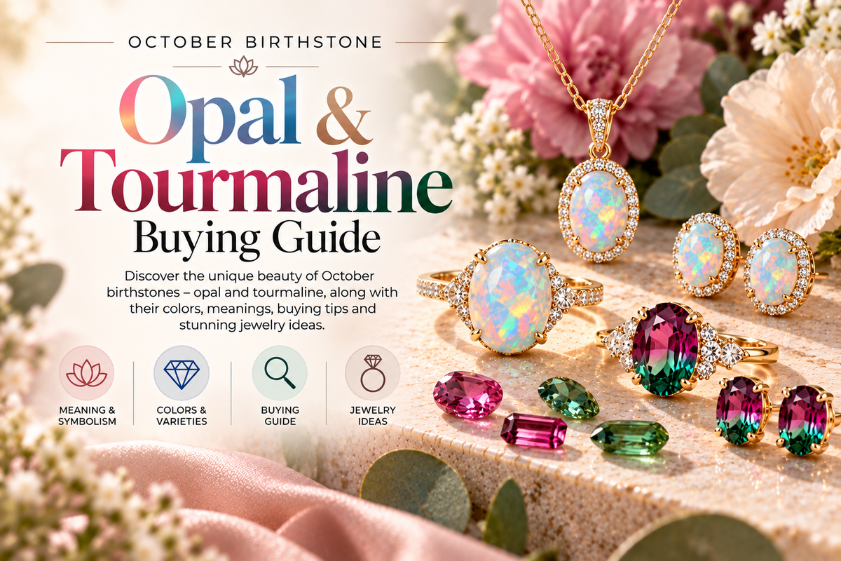 October Birthstone: Opal & Tourmaline Buying Guide