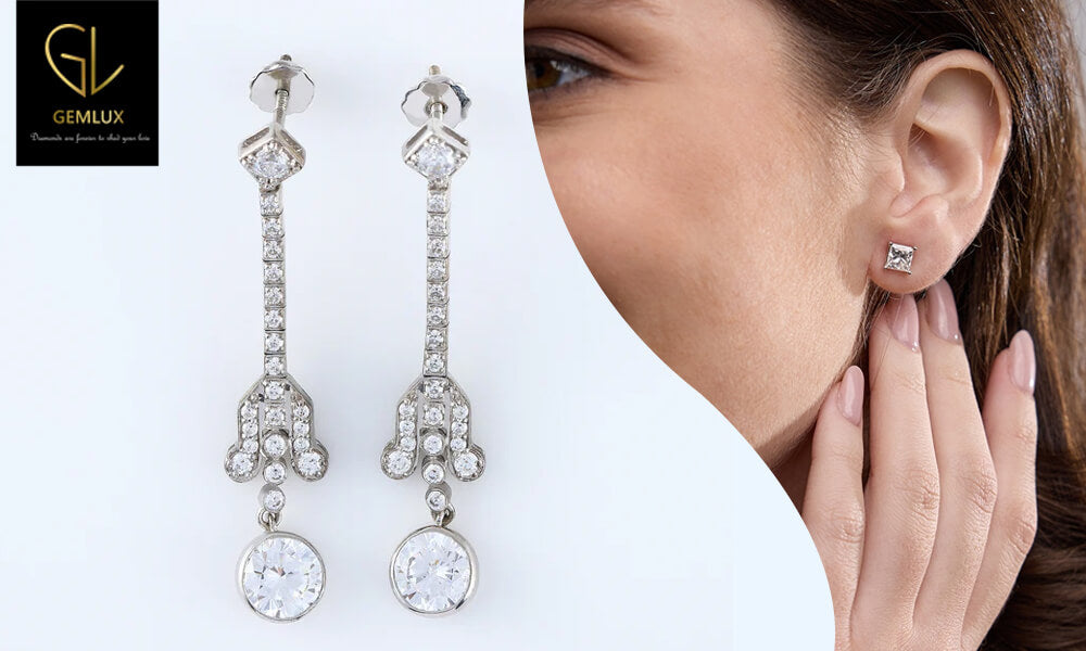 The Magnificent Beauty of Lab Grown Diamond Cluster Earrings