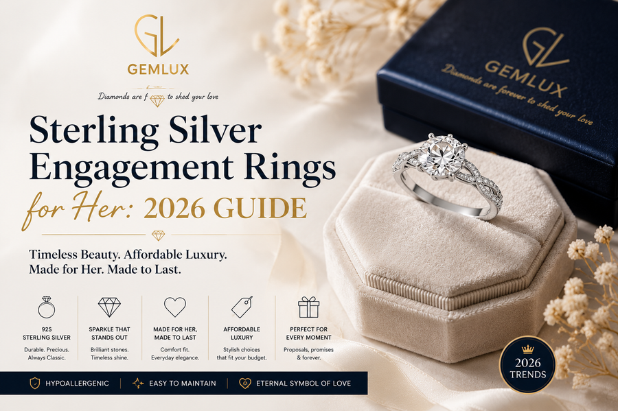 Sterling Silver Engagement Rings for Her: 2026 Guide