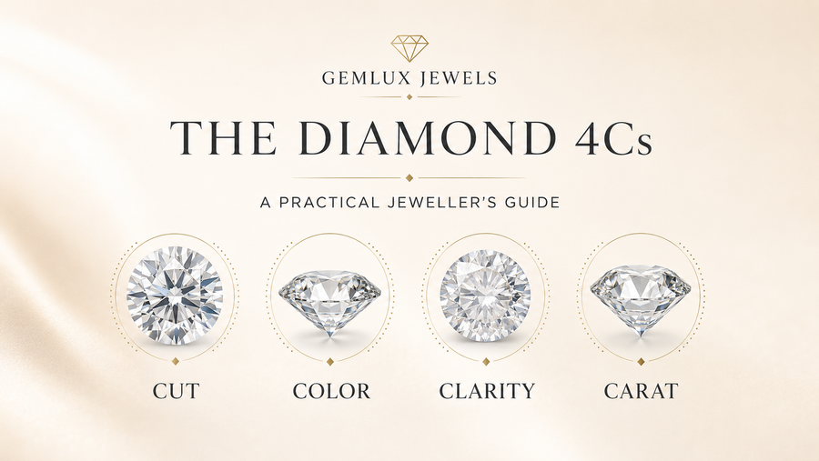 The Diamond 4Cs: A Practical Jeweller's Guide | Gemlux Jewels