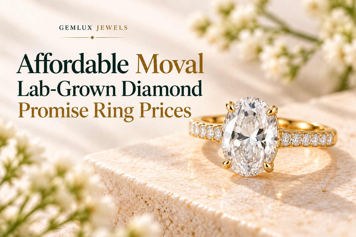 Affordable Moval Lab-Grown Diamond Promise Ring Prices