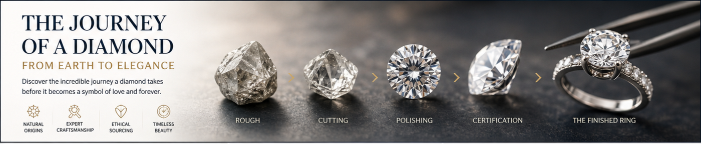 The Journey of a Diamond: From Origin to Elegance in Modern Bridal Jewelry (2026 Guide)