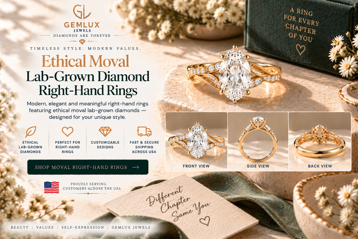 Ethical Moval Lab-Grown Diamond Right-Hand Rings