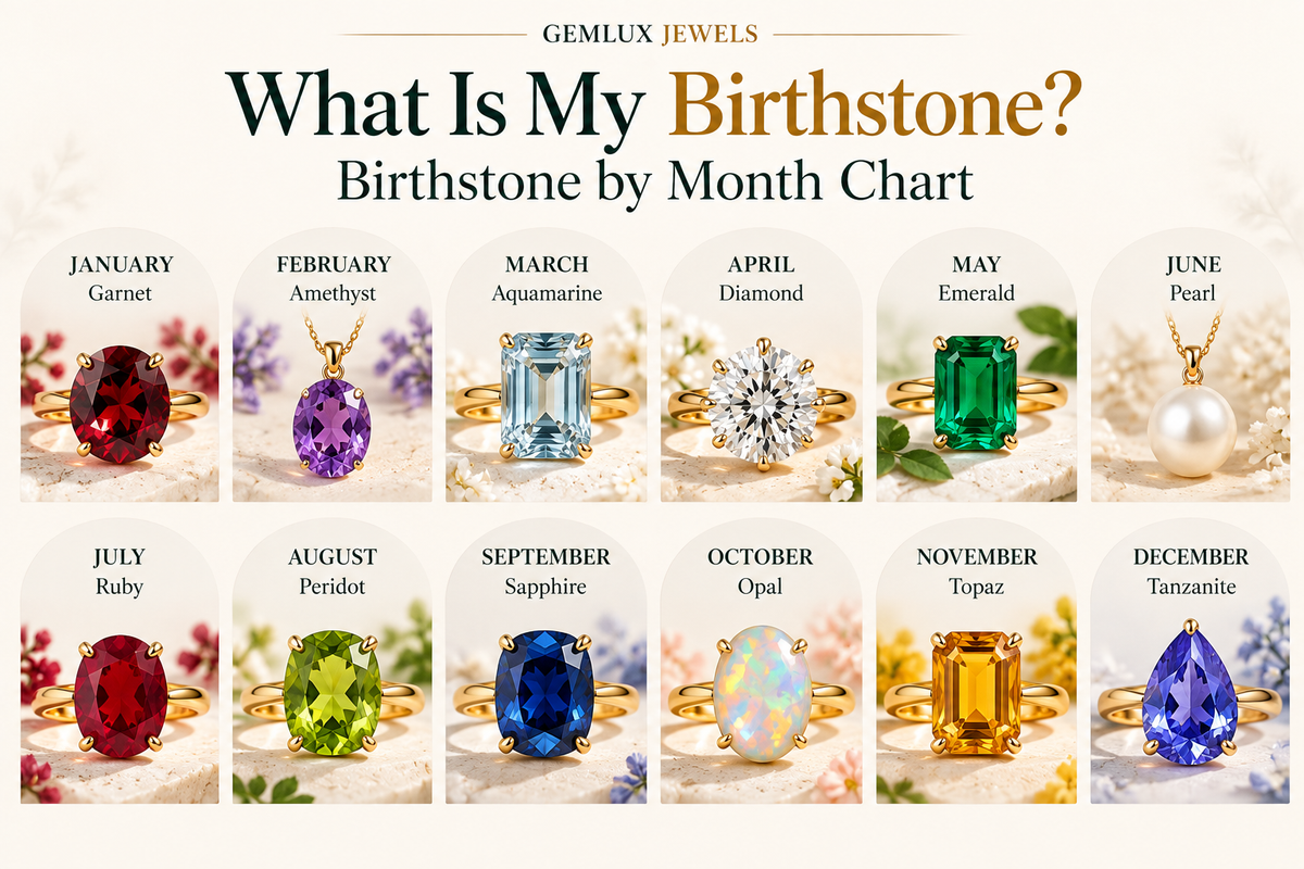 What Is My Birthstone? Birthstone by Month Chart