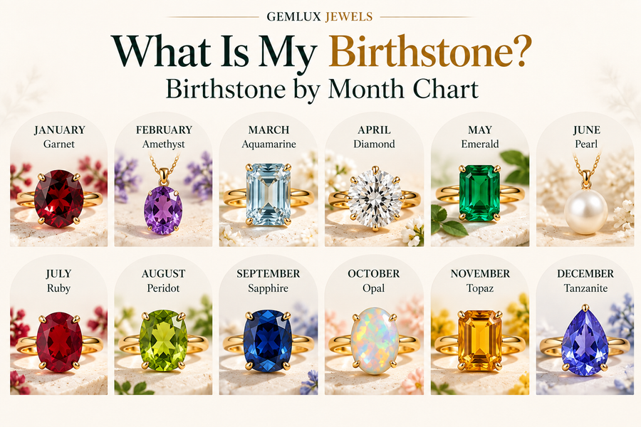 What Is My Birthstone? Birthstone by Month Chart