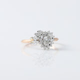1 CT Oval Cut Lab Grown Diamond Halo Engagement Ring