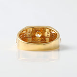 IGI Certified Hearts and Arrows Lab Grown Diamond Men's Ring Luxury Wedding Band
