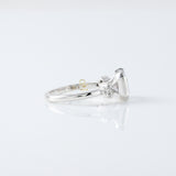 3 CT Certified East West Emerald Cut Solitaire Engagement Ring