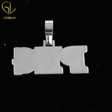Iced Out Moissanite Diamond Custom Letter Hiphop Pendant