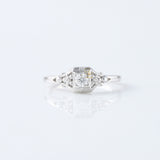 Antique Filigree Vintage Art Deco Engagement Ring