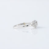 Antique Filigree Vintage Art Deco Engagement Ring