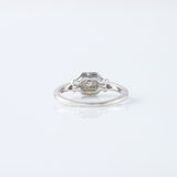Antique Filigree Vintage Art Deco Engagement Ring