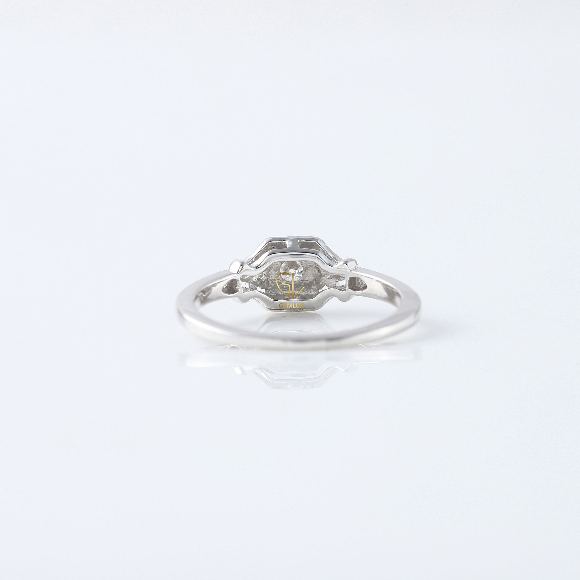 Antique Filigree Vintage Art Deco Engagement Ring