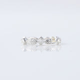 Art Deco Princess Cut Moissanite Filigree Engagement Ring