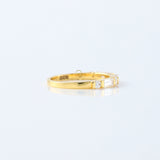Baguette & Round Cut Lab Grown Diamond Seven Stone Band