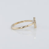 Black & White Enamel Animal Lover Gift Ring
