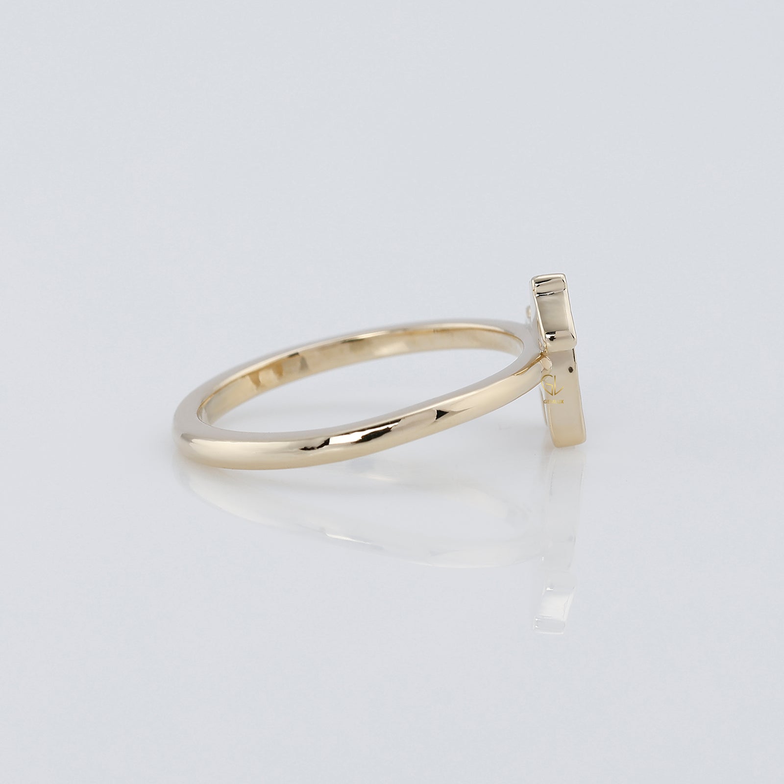 Black & White Enamel Animal Lover Gift Ring
