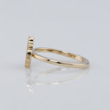 Black & White Enamel Animal Lover Gift Ring