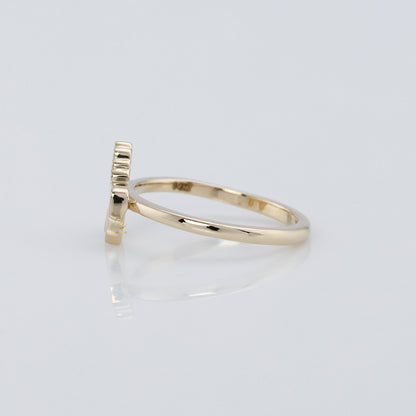 Black & White Enamel Animal Lover Gift Ring