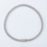 Bling Bling Moissanite Diamond Hip Hop Style Cuban Chain