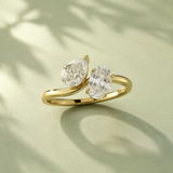 Emerald Cut Bezel Solitaire Engagement Ring (Demo)