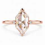Dutch Marquise Rose Cut Diamond Ring