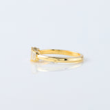 Emerald Cut Moissanite Diamond Five Stone Wedding Band