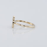 Enamel Horse Ring For Animal Lover - 14k Gold 