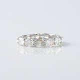 East to West Oval Cut Moissanite Eternity Wedding Band eternity ring eternity band ring​ diamond band eternity ring diamond eternity ring​ Oval Rings​