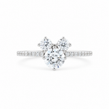 Fairy Tale Three Stone Lab Grown Diamond Mickey Mouse Ring
