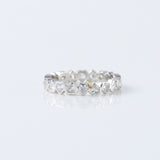 Heart Shape Lab Grown Diamond Full Eternity Wedding Band