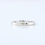 Round Cut Black Moissanite Diamond Eternity Wedding Band