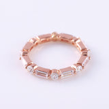 Alternative Stone Lab Grown Stackable Band