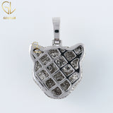 Green Eye Iced Out Panther Diamond HipHop Pendant