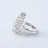 Round Cut Moissanite Diamond Twilight Bella Engagement Ring
