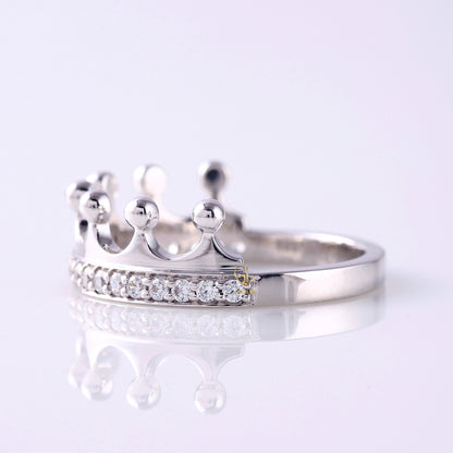 Lab Grown King Tiara Ring For Men