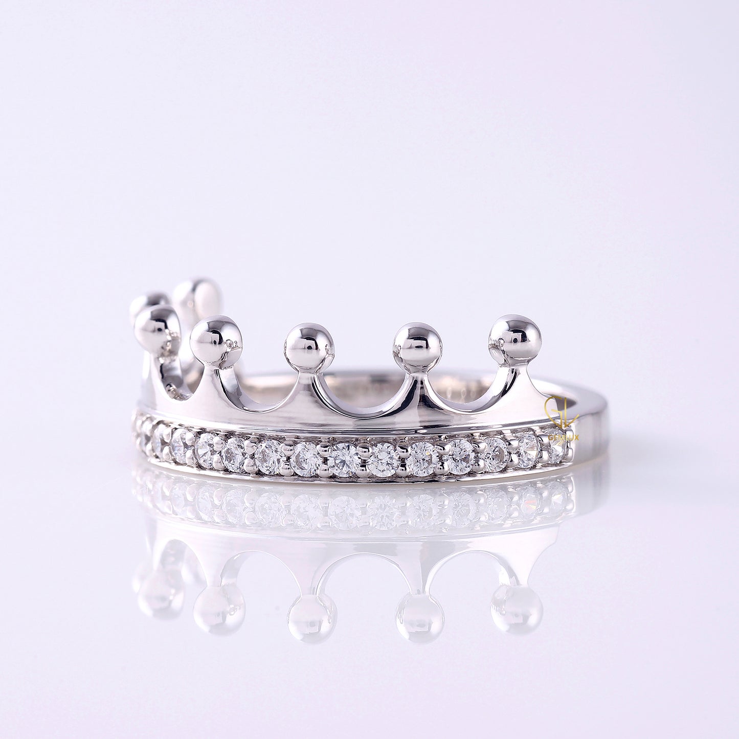 Lab Grown King Tiara Ring For Men