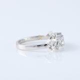 Marquise & Round Lab Grown Wedding Band