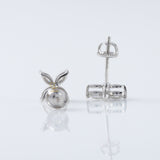 Marquise Cut Moissanite Flower Stud Earrings